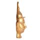 Golden Brass Muniswaran God Mukhavata Shiva Image