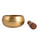 Brass Singing Bowl With Deep Sound With Wooden Mallet