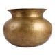 Traditional Brass Pot In antique Finish