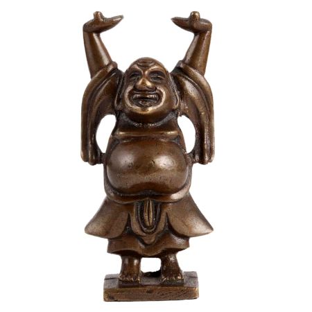 Brass Fenshui Idol of Laughing Buddha
