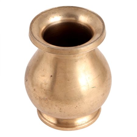 Brass Lota Or Pot for Water and Milk Used for Puja