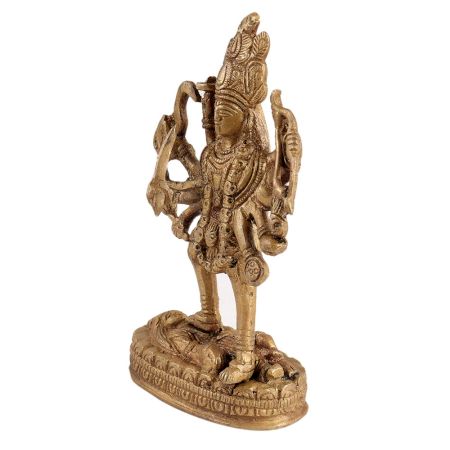 Brass Maa Kali Statue Or Murti