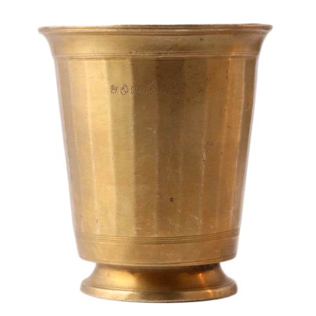 Old Brass North Indian Glass Or Tumbler
