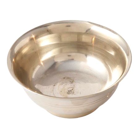 Silver Brass Bowl Or Katori For Decoration