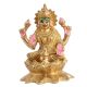 Brass Goddess Laxmi Blessing Statue