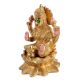 Brass Goddess Laxmi Blessing Statue