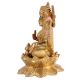 Brass Goddess Laxmi Blessing Statue