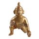 BrassÂ Laddu Gopal or little Krishna Statue
