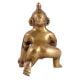 BrassÂ Laddu Gopal or little Krishna Statue