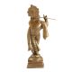Brass Shri Lord Krishna Idol in Standing Pose