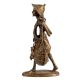 Brass African Man Carrying Water Statue