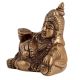 Brass Lord Kuber Sitting Statue