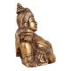 Brass Lord Kuber Sitting Statue