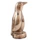 Penguin Arctic Bird Heavy PaperweightÂ In Silver Metal