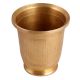 Designer Glass Tumbler in Brass