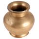 Daily Ritual Brass Round Water Pot