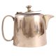 Brass Tea and Coffee Kettle In Silver Finish