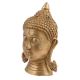 BrassÂ Lord Buddha Meditation Face Statue