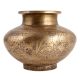 Brass Peacock Design Carved Water Pot