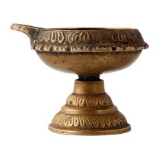 Decorative Brass Kuber Diwali Diya
