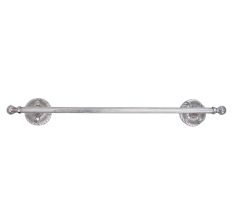 Silver Regal Brass Wall Mount Single Towel Bar