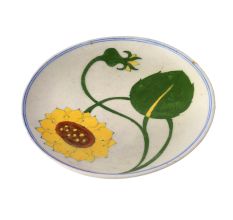 Sunflower Porcelain plate Wall Hanging