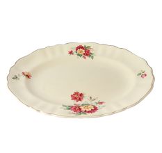 Virginia Rose Porcelain Springtime Pattern Plate