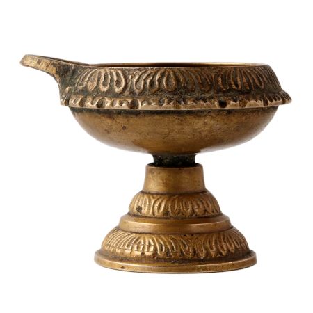 Decorative Brass Kuber Diwali Diya
