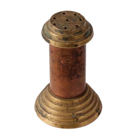 Salt Pepper Shaker In Brass And Copper