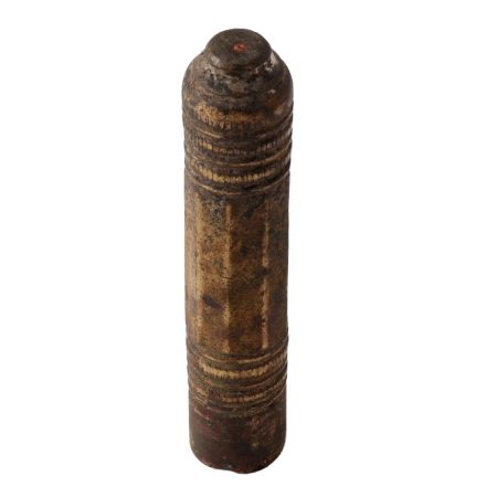 Old used Wooden Iron Tawa Handle