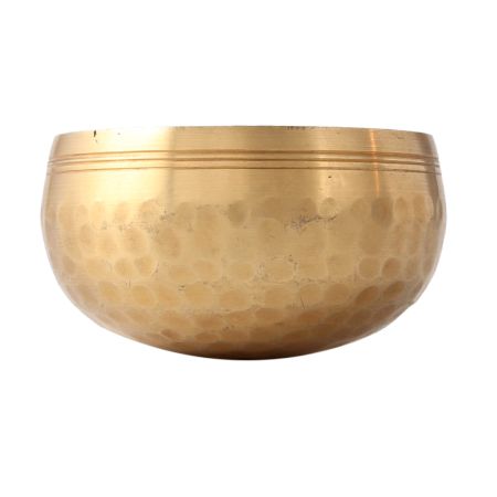 Hand Hammered Brass Tibetan Singing Bowl