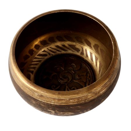 Brass Tibetan Buddhist Prayer Singing Bowl