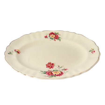 Virginia Rose Porcelain Springtime Pattern Plate