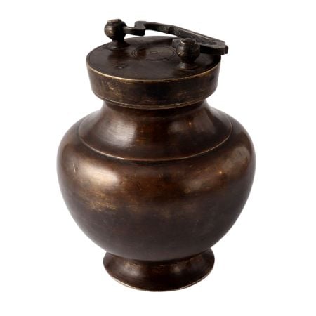 Indian Sadhu Kamandalam Brass Pot