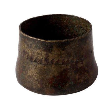 Traditional Brass Paddy Measuring Cup
