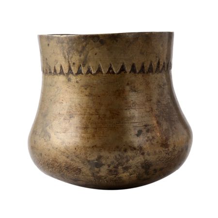 Kerala Traditional Decorative Brass Measuring Cup
