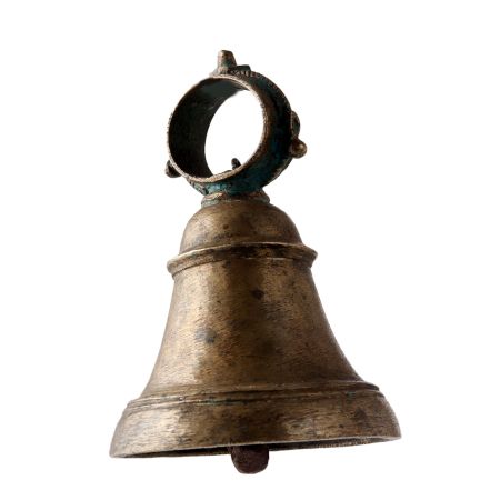 Solid Brass Puja Bell For Temple