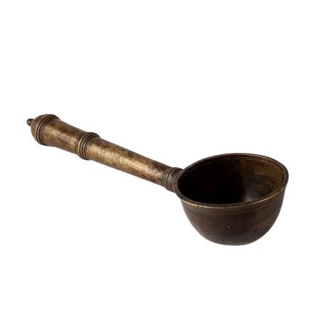 Heavy BrassÂ Rare Religious LadleÂ Spoon