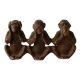 Brass MonkeyÂ Statues of See No EvilÂ Hear No EvilÂ Speak No Evil