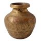Brass Geometric Patterned Water Pot