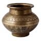 Brass Water Pot With Intricate Pot