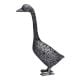 Handmade Brass Tall Goose Statue