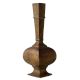 Vintage BrassÂ Vase in a Rustic Style