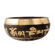 Black Brass Tibetan Singing Musical Bowl