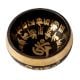 Tibetan Black Brass Singing Bowl from Nepal