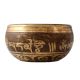 Brass Tibetan Buddhist Prayer Singing Bowl