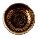 Brown Brass Tibetan Singing Bowl from Nepal