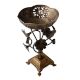 Brass Incense burner Stand With Leaves foliage