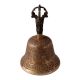 Brass Tibetan Singing Bell With Dorje Handle