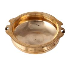 Golden Brass Urli For Decoration